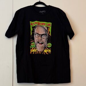 Alton Brown Live Graphic T-Shirt - Black